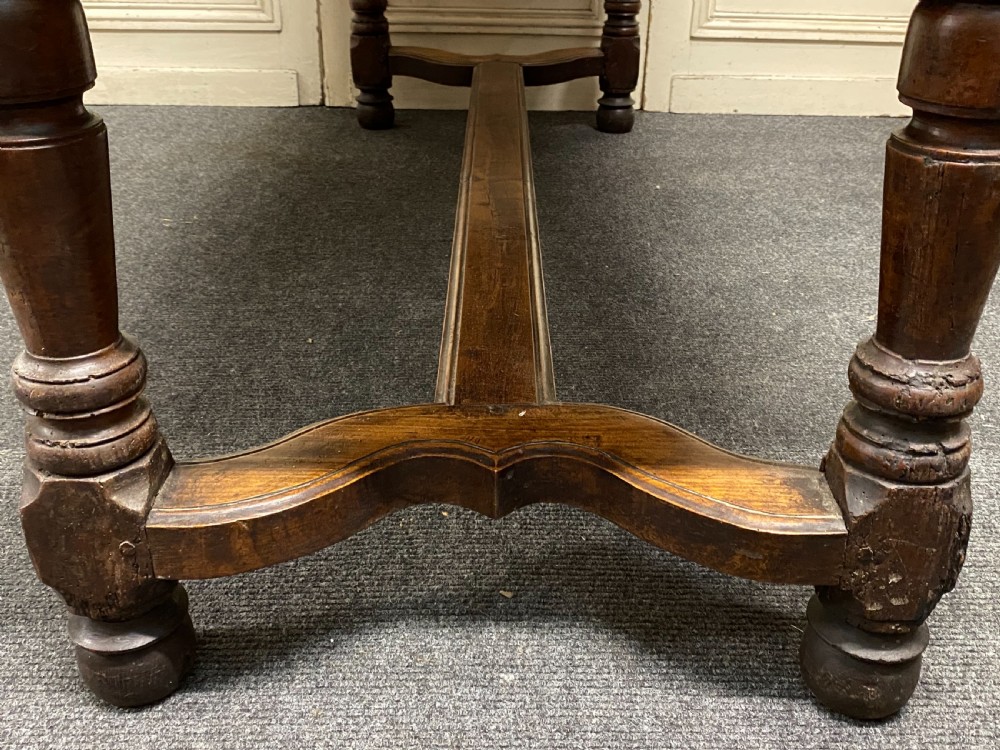 Early 18th Century French Walnut Console Table View XX
