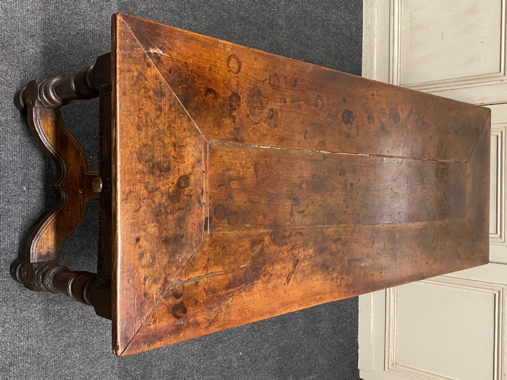 Early 18th Century French Walnut Console Table View XXI