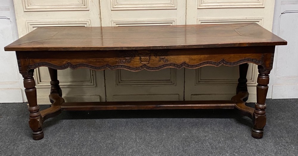 Early 18th Century French Walnut Console Table View XXII