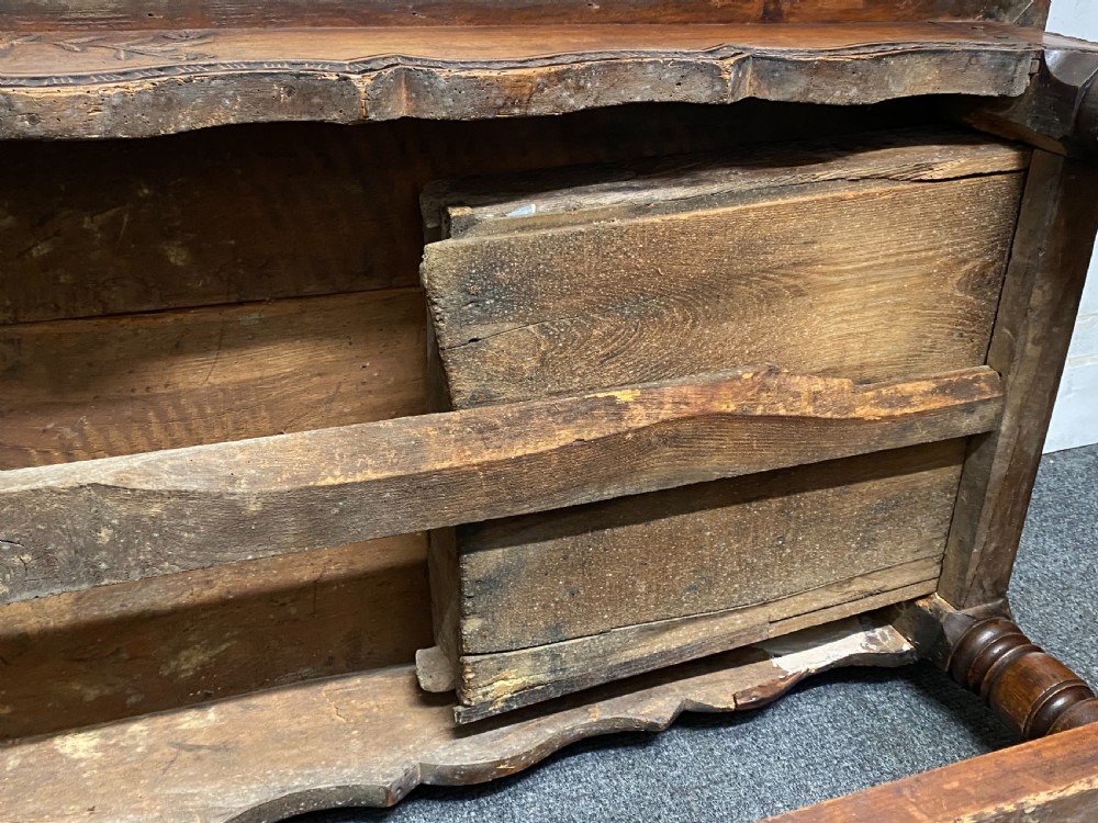 Early 18th Century French Walnut Console Table View XXIII
