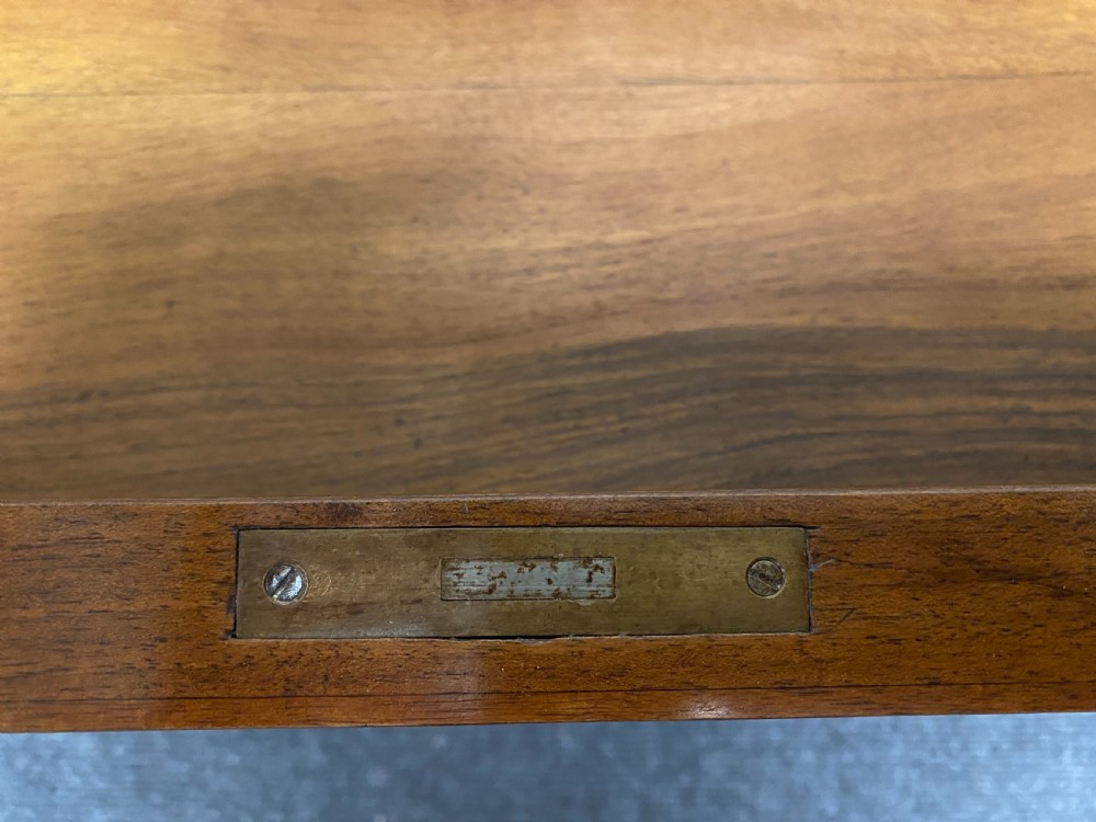 Fine Quality Burr Walnut Desk View V