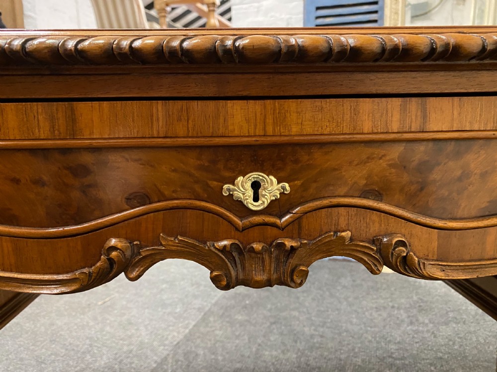 Fine Quality Burr Walnut Desk View XXII