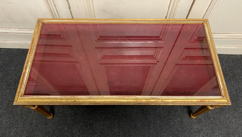 French Gilt Bijouterie Coffee Table  View II