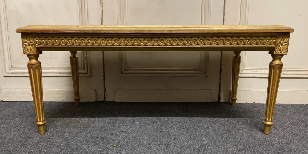 French Gilt Bijouterie Coffee Table  View V