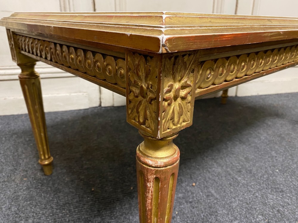 French Gilt Bijouterie Coffee Table  View VII