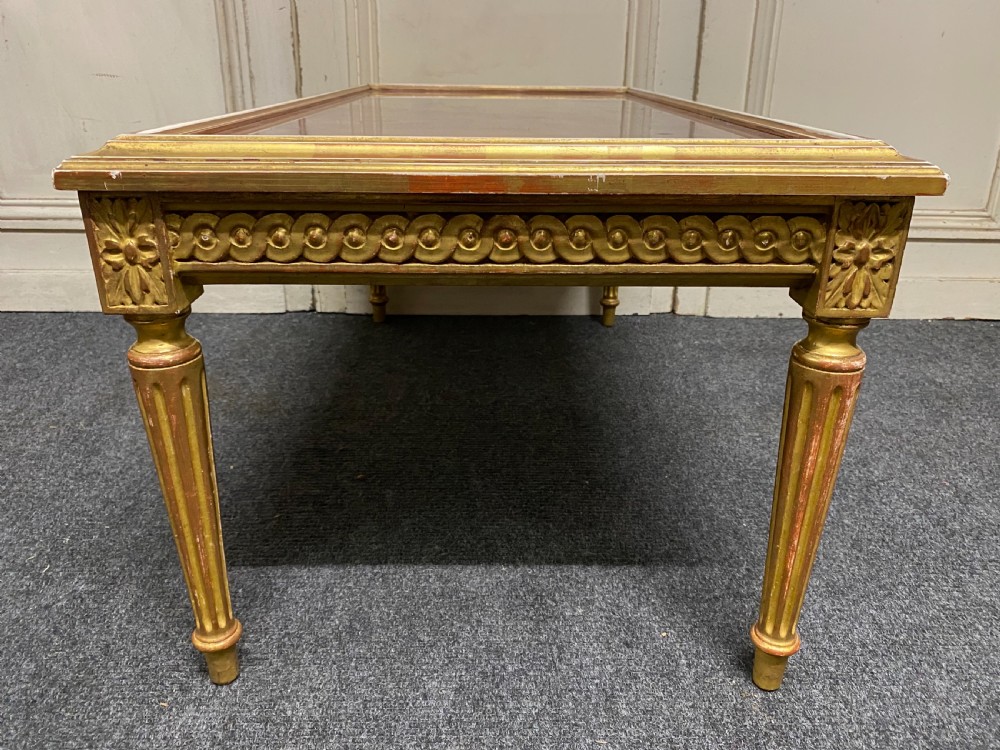 French Gilt Bijouterie Coffee Table  View XI