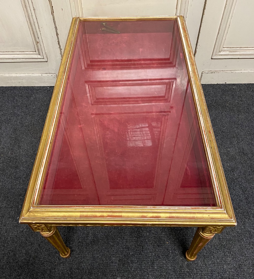 French Gilt Bijouterie Coffee Table  View XII