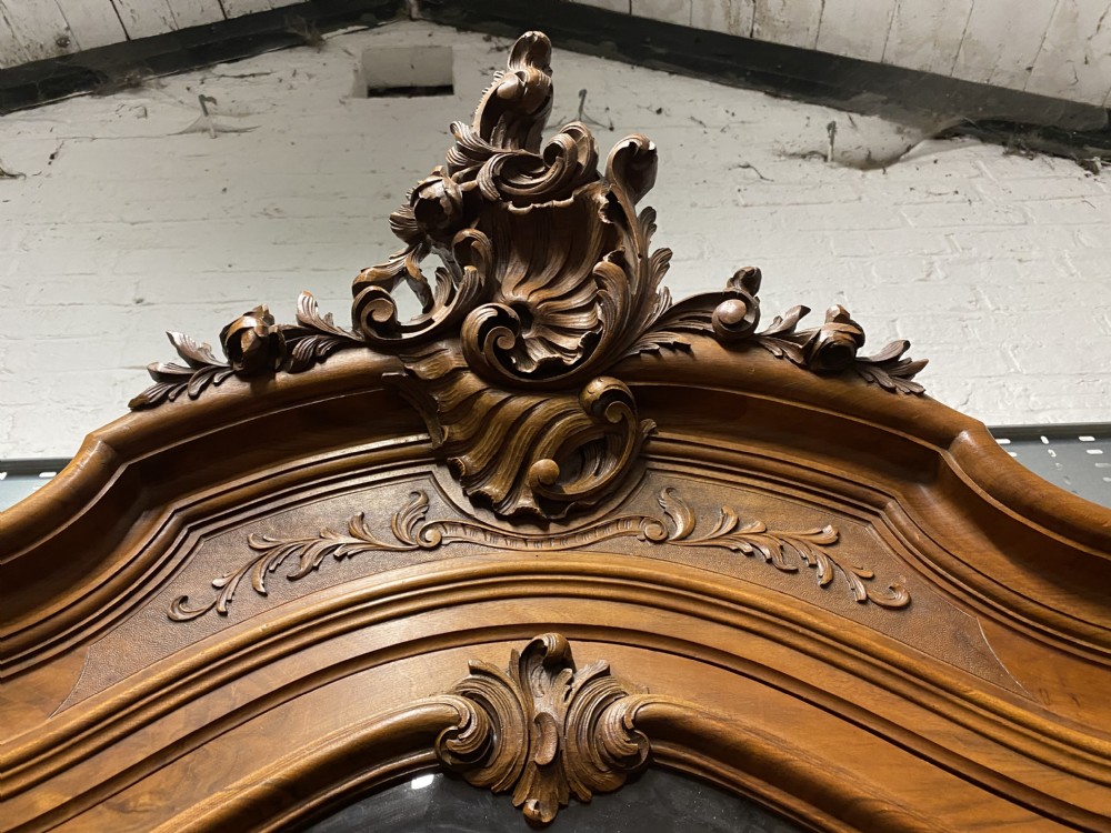 French Walnut Bookcase or Cabinet View XVIII