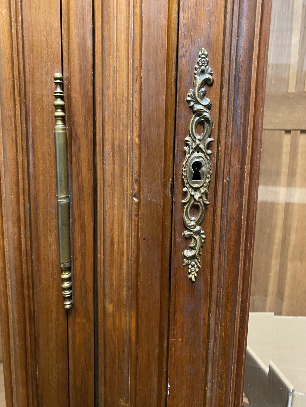 French Walnut Bookcase or Cabinet View XIX
