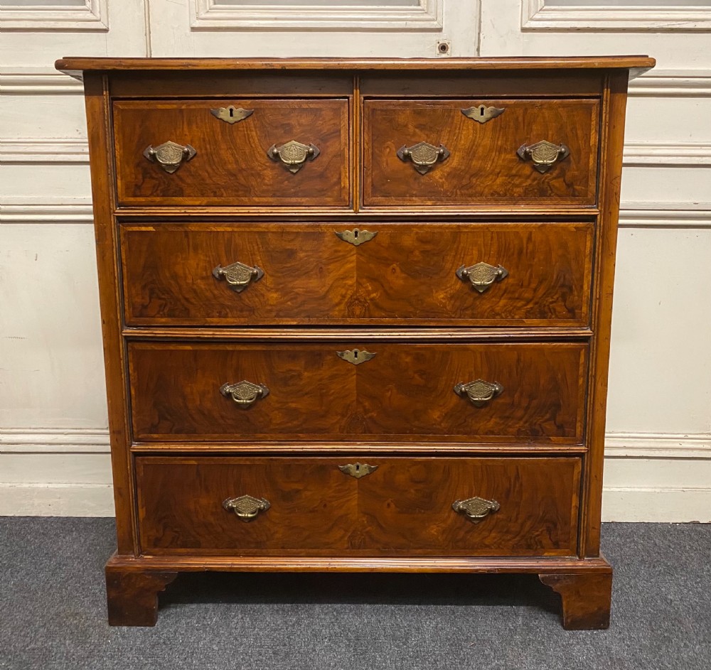 Lovely Antique Burr Walnut Chest of Drawers