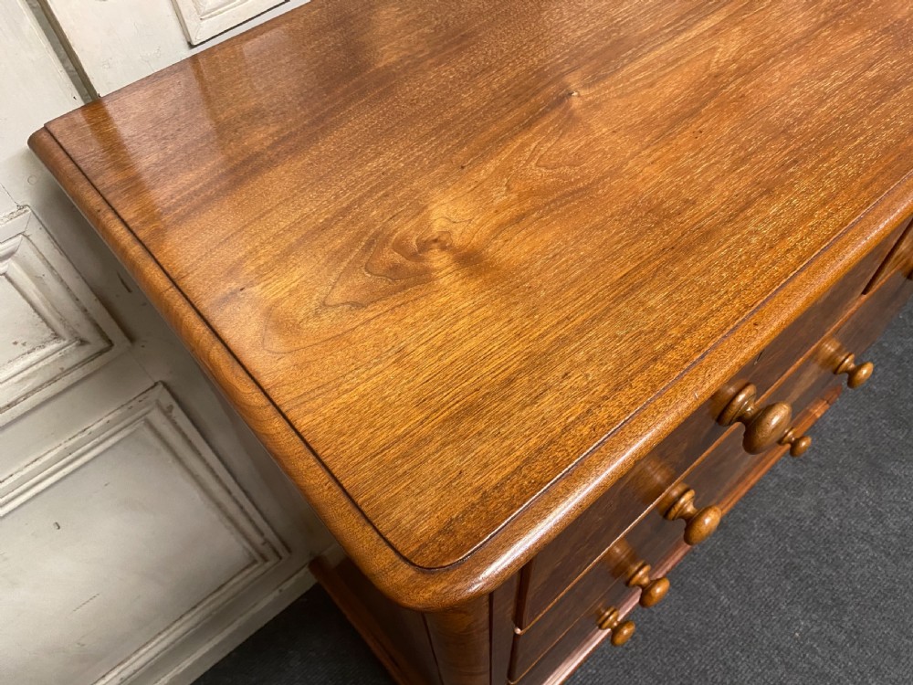 Victorian Burr Walnut Chest of Drawers View VII
