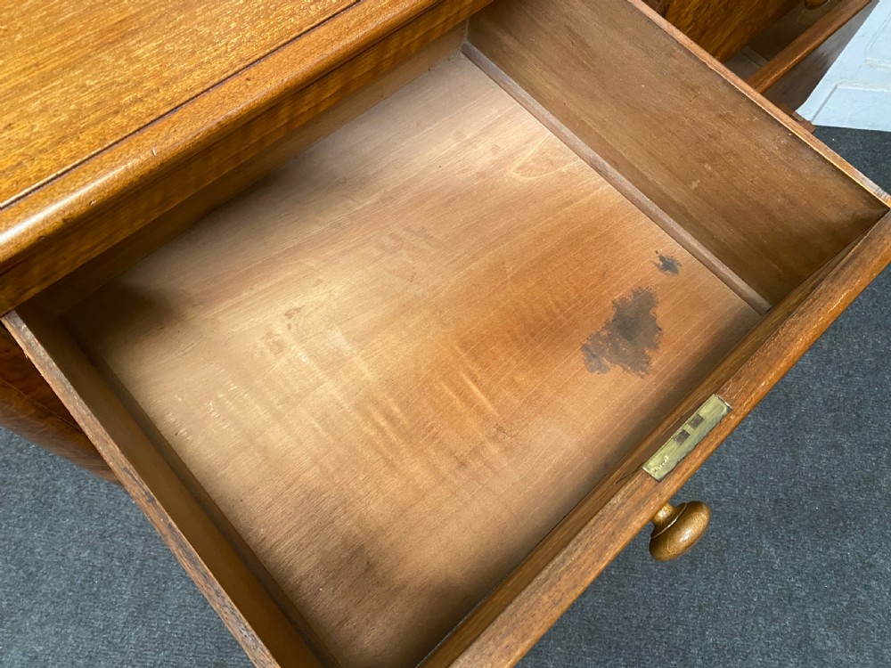 Victorian Burr Walnut Chest of Drawers View XII