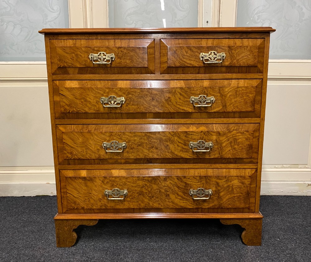 Quality Burr Chest of Drawers 