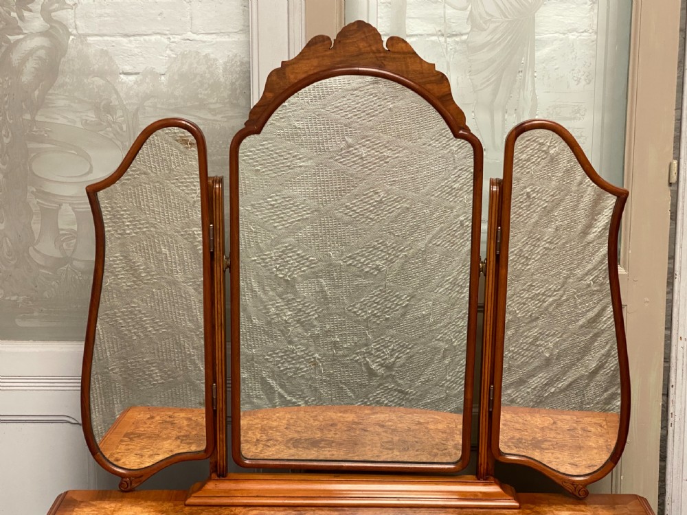 Burr Walnut Dressing Table View V