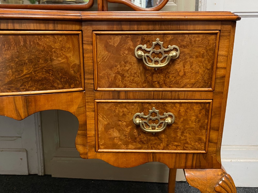 Burr Walnut Dressing Table View VII