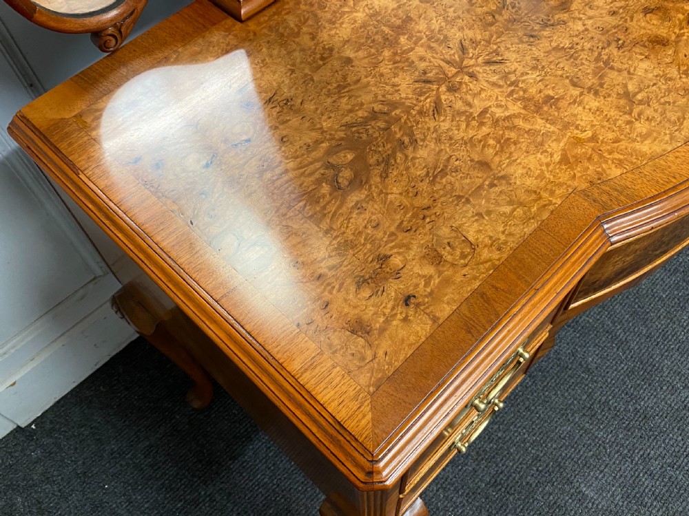 Burr Walnut Dressing Table View XII