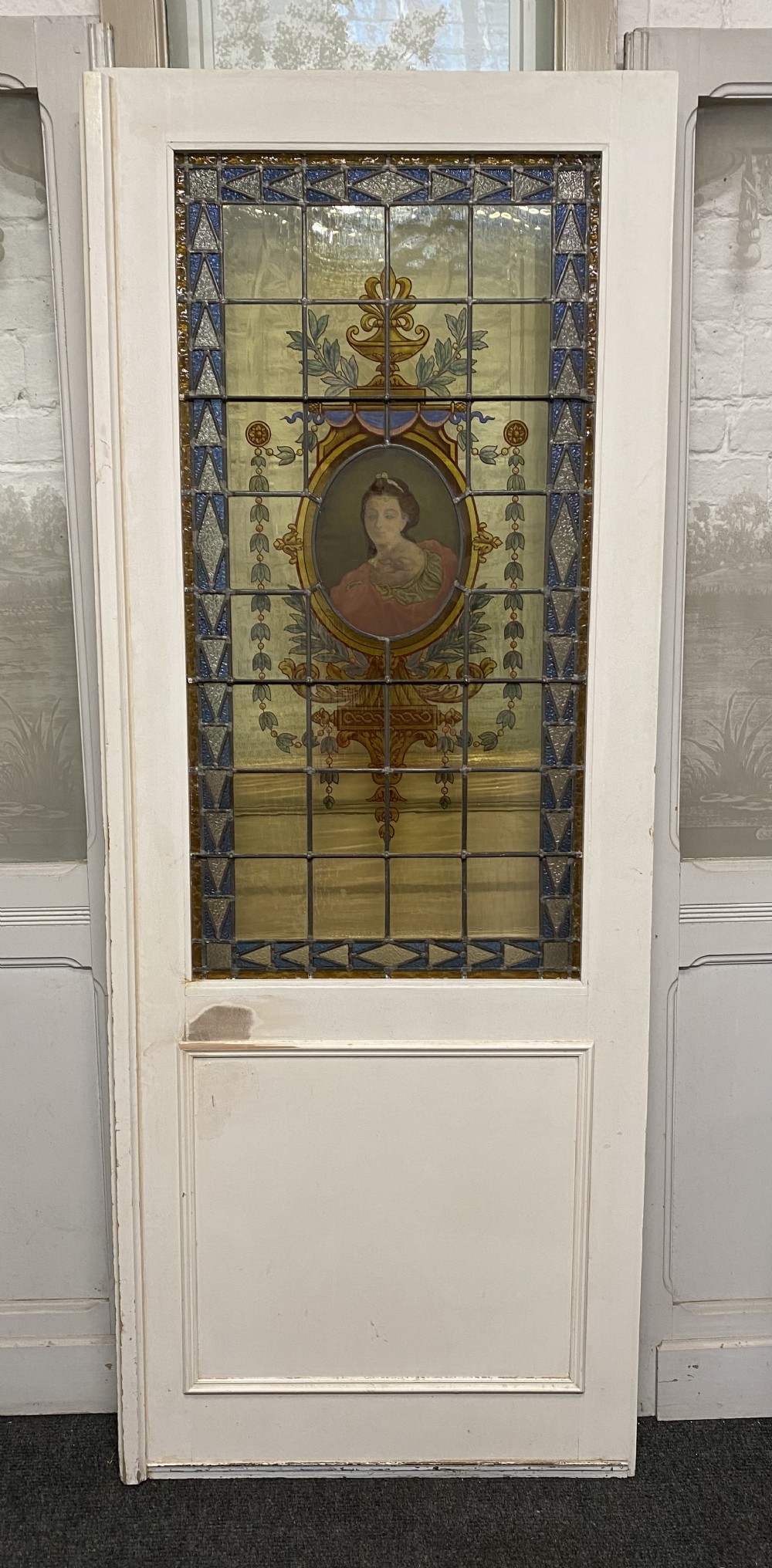 The Best French Lead Light Door