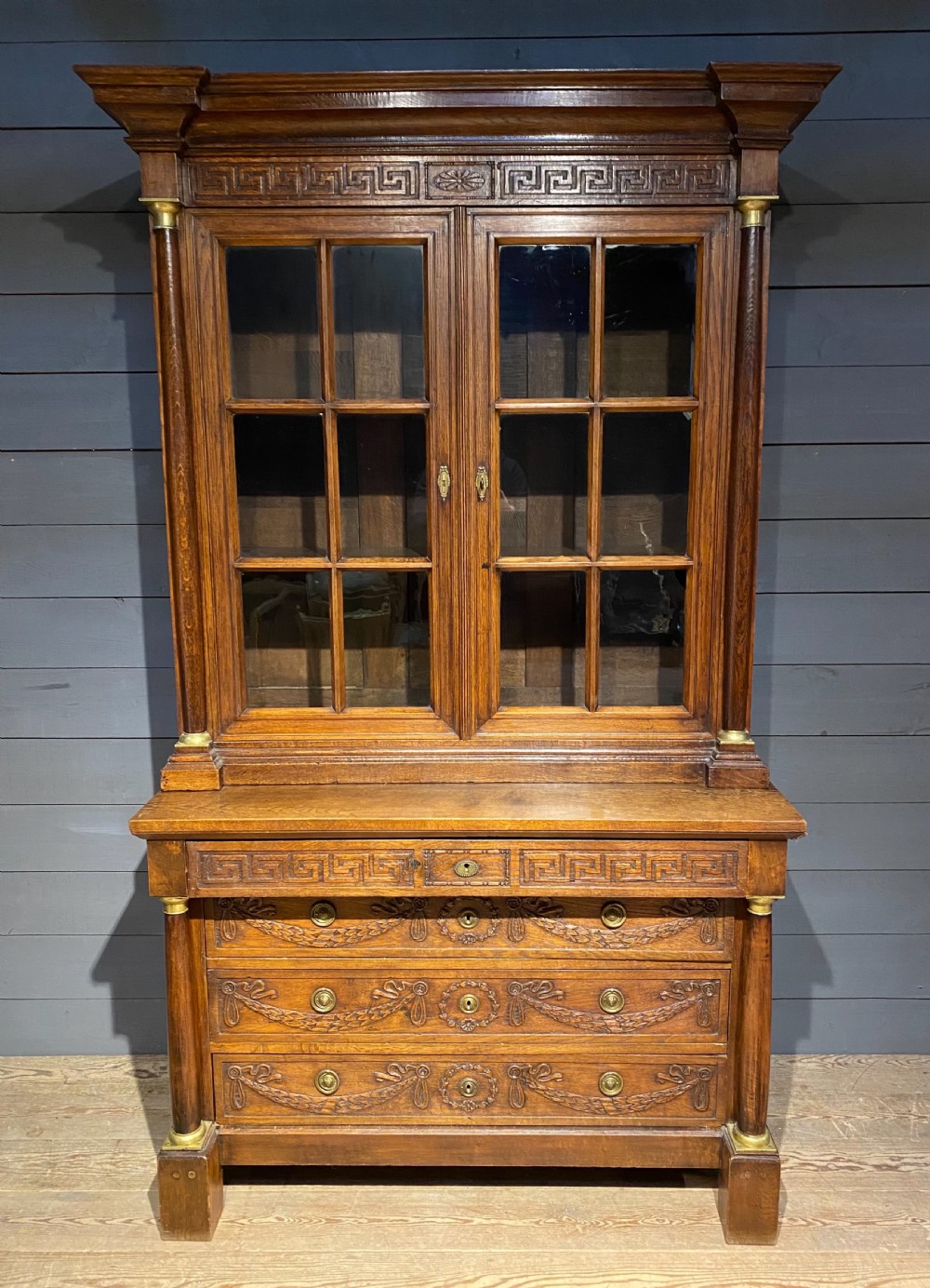 Wonderful French Empire Bookcase 