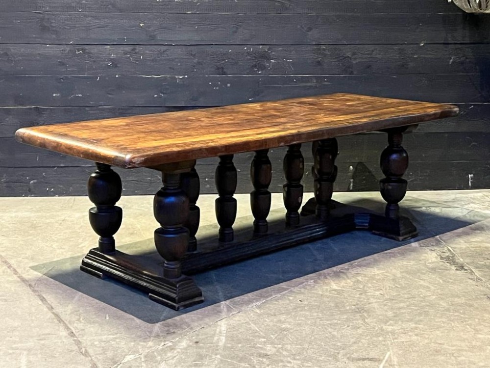 Wonderful French Oak Refectory Dining Table 