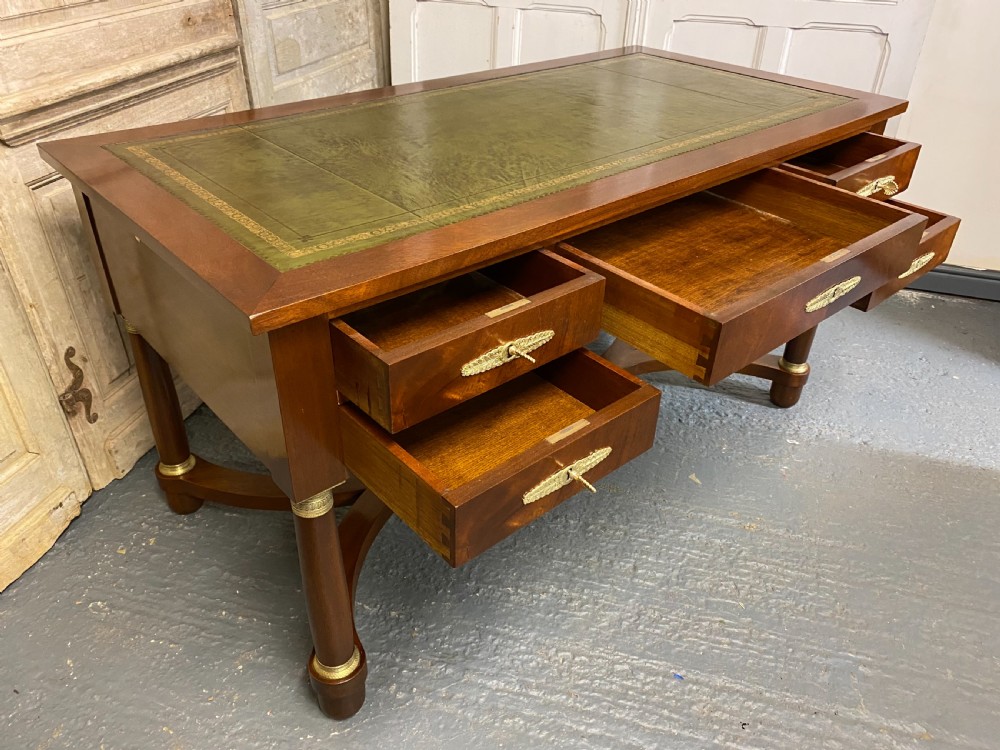 Exceptional French Empire Desk View XIII