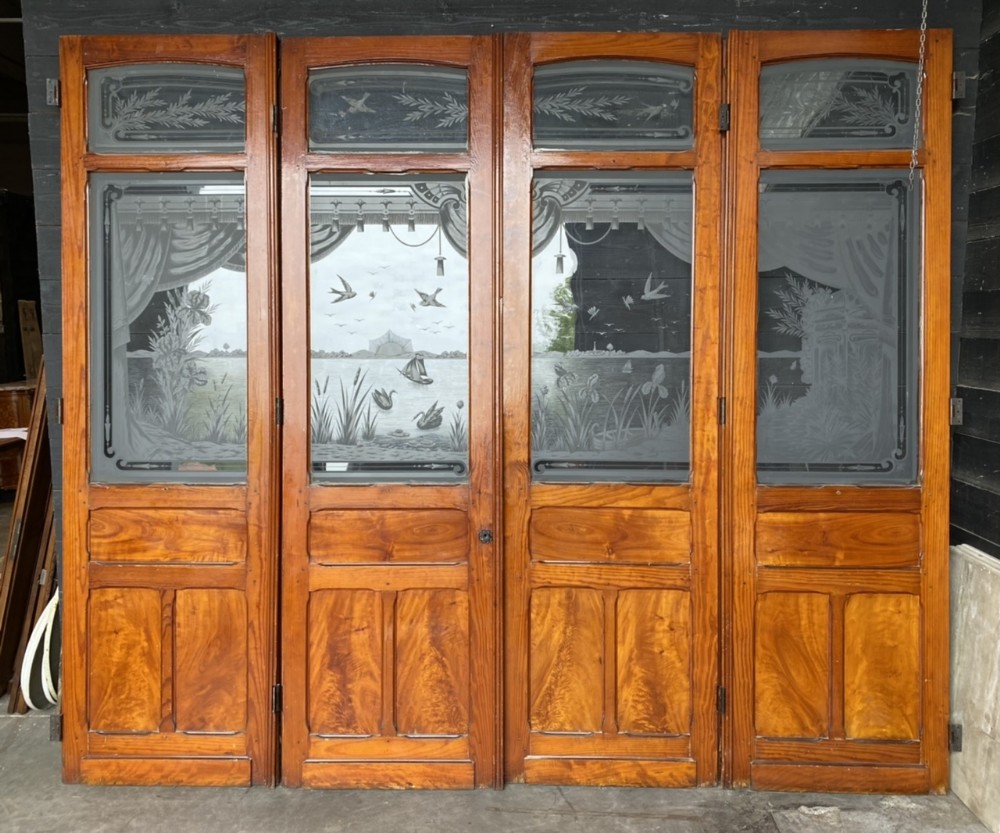Set 4 French Chateau Doors