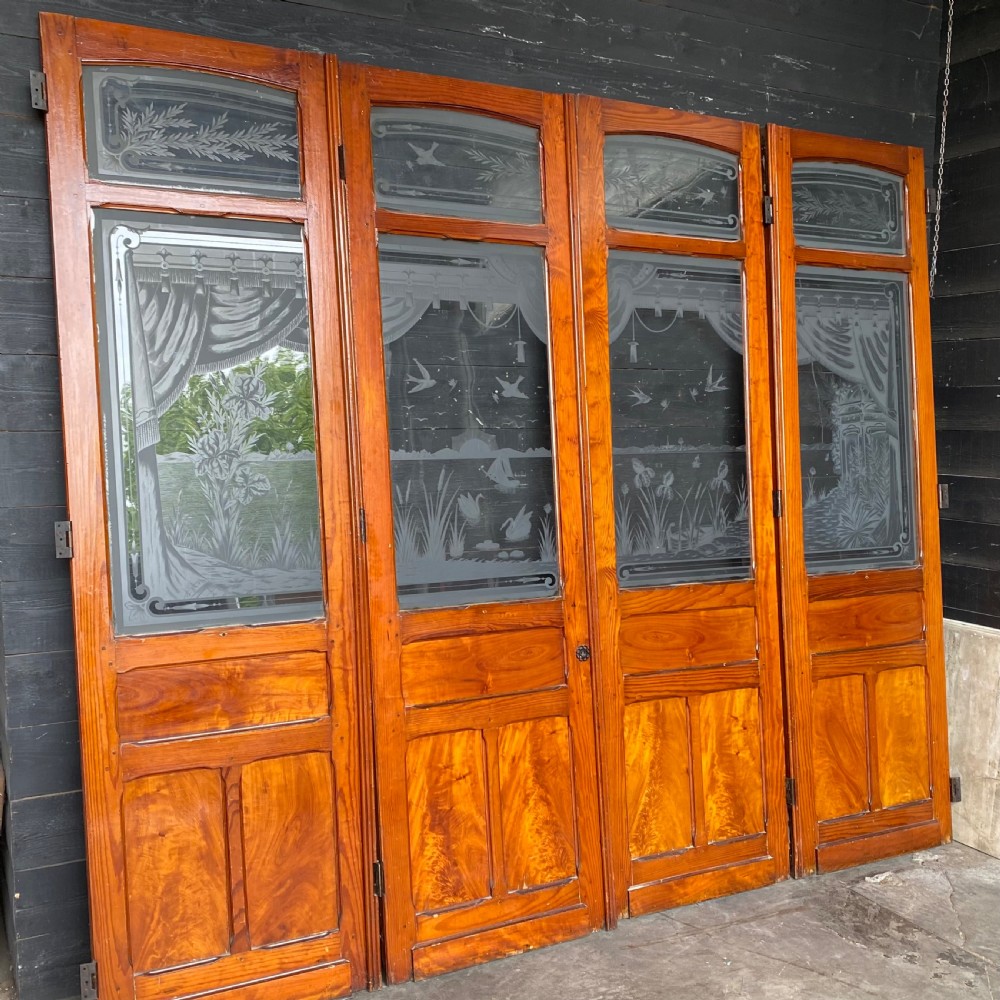 Set 4 French Chateau Doors View II