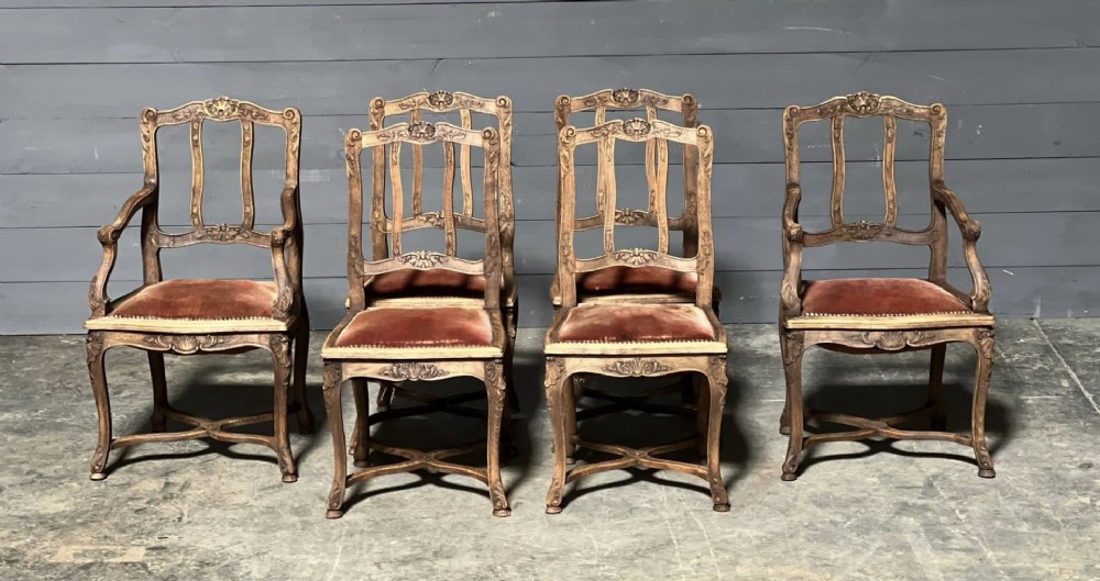 Set 6 French Dining Chairs