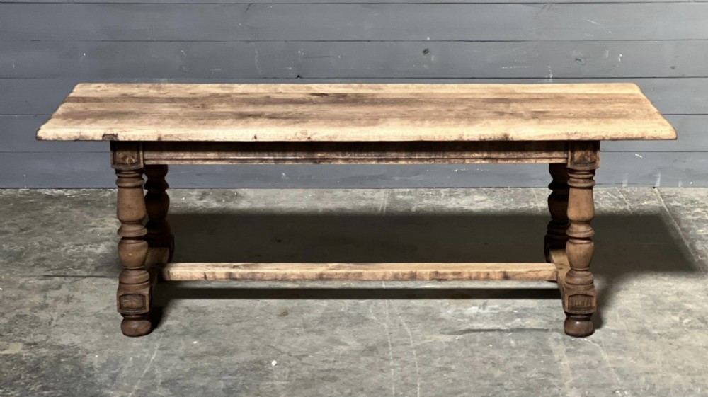 Quality French Oak Farmhouse Dining Table 
