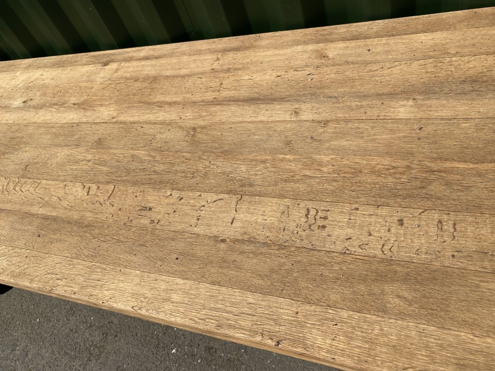 Massive 3.5M French Farmhouse Table & Benches (Would Split) View XXIV