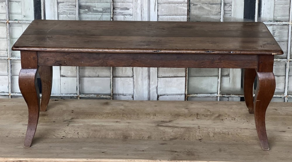Charming French Oak Coffee Table