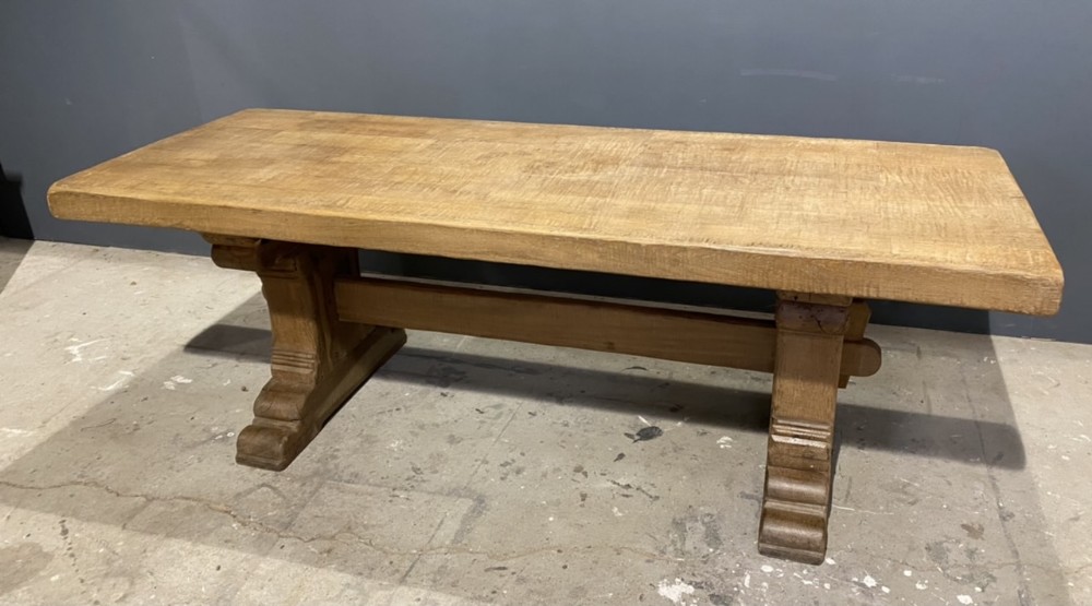 Large French Oak Farmhouse Dining Table 