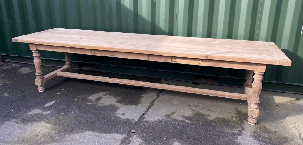 Huge French Farmhouse Dining Table 