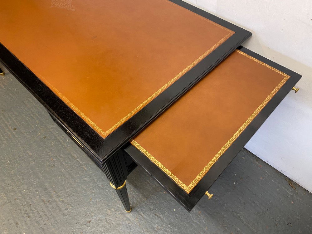 French Louis XVI Ebonised Desk View VI