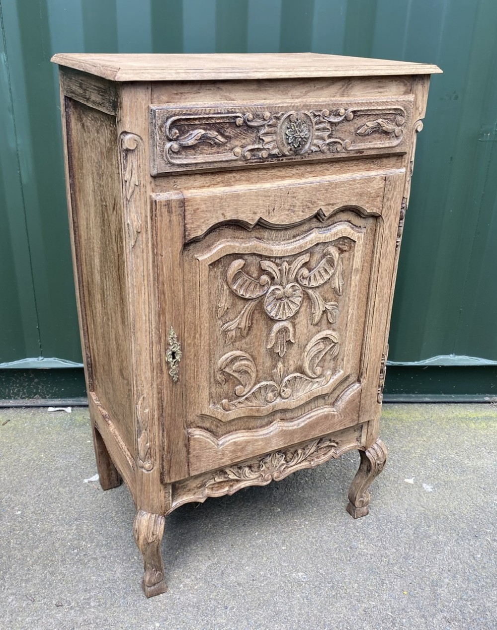 French Oak Side Cabinet