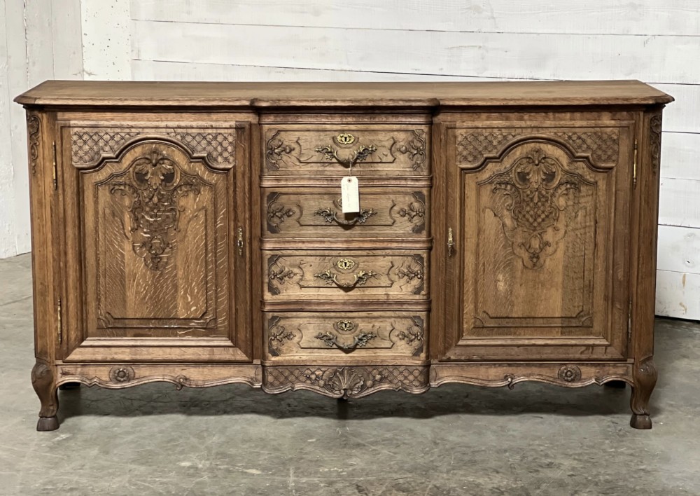 Lovely French Bleached Oak Sideboard 