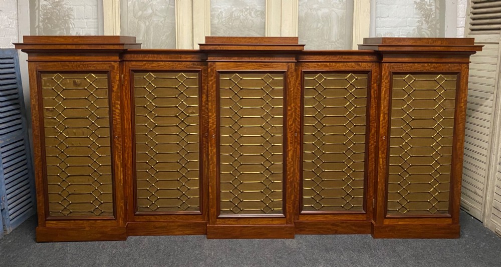 Fine William IV Library Bookcase 