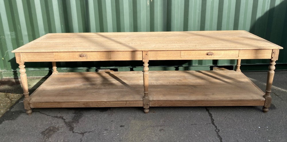 Wonderful Huge French Drapers Table View II