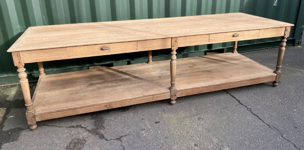 Wonderful Huge French Drapers Table View IX