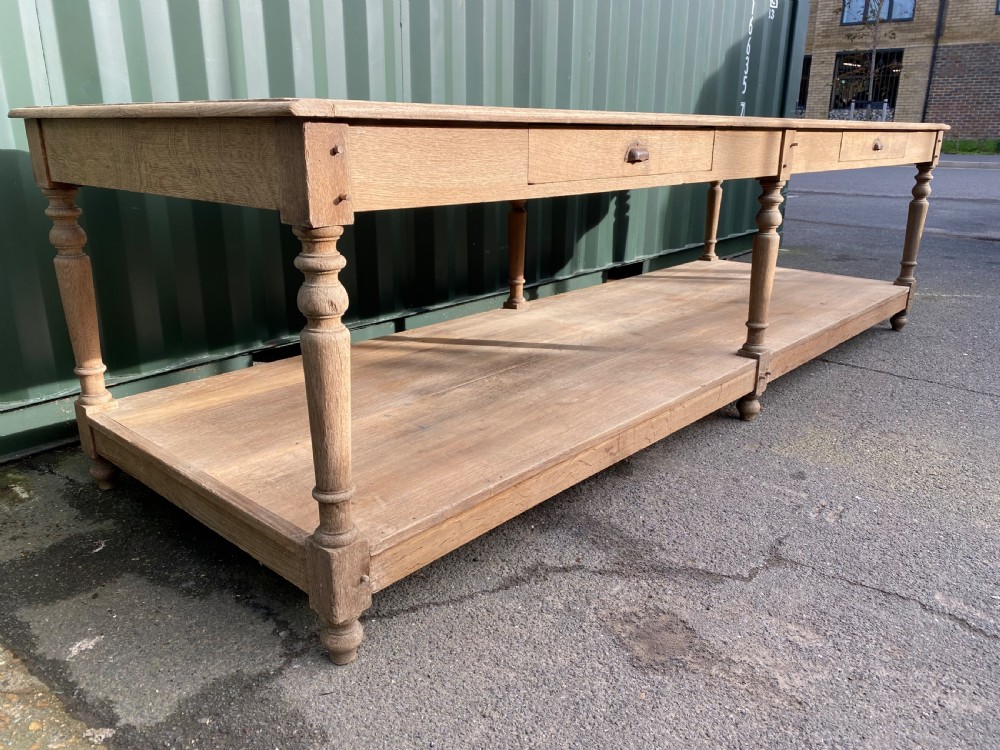 Wonderful Huge French Drapers Table View XV