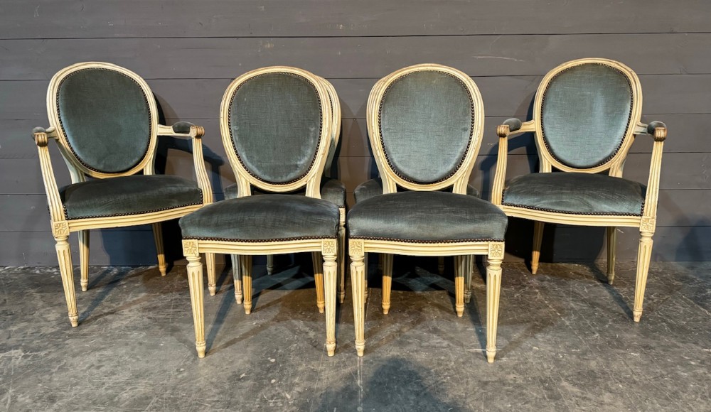 Set 6 French Dining Chairs