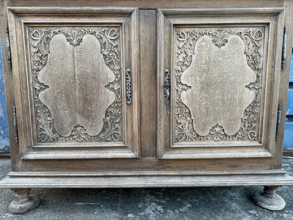 18th C French Normandy Oak Larder Cupboard  View III