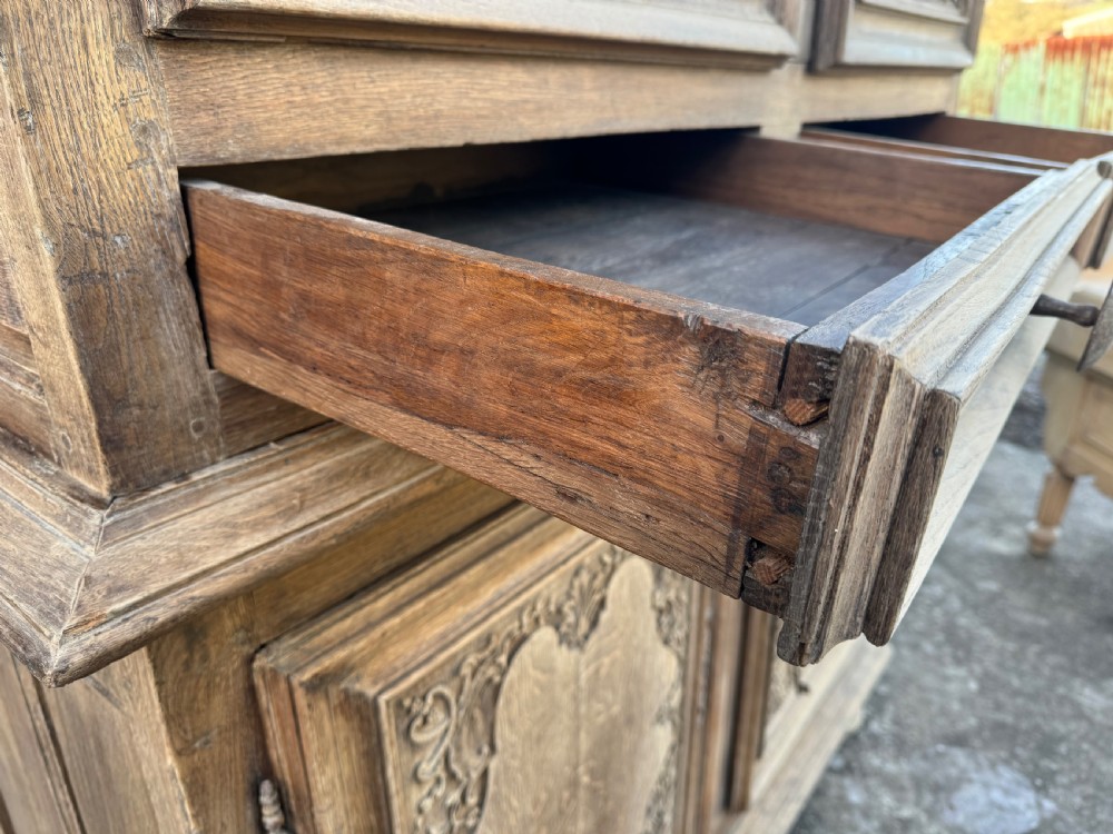 18th C French Normandy Oak Larder Cupboard  View VI