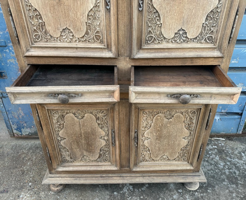 18th C French Normandy Oak Larder Cupboard  View VII