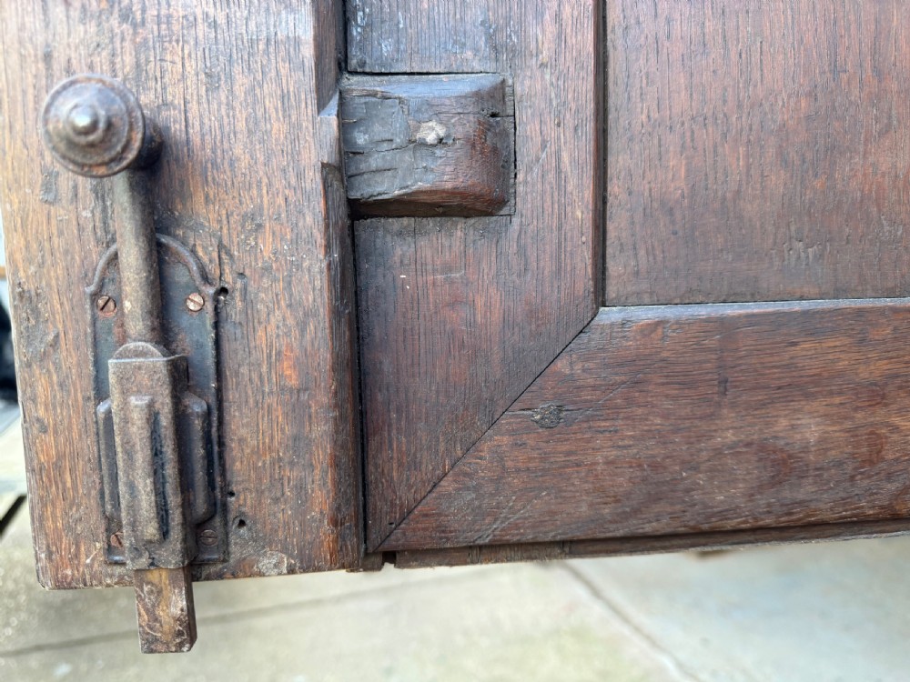 18th C French Normandy Oak Larder Cupboard  View X