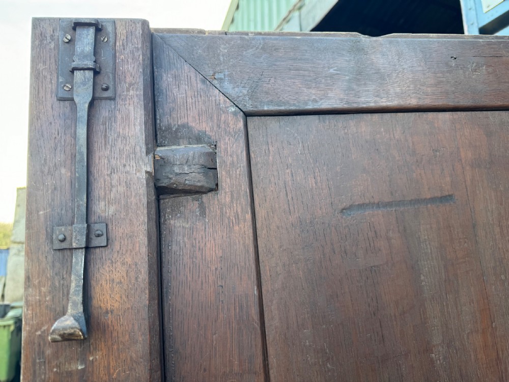 18th C French Normandy Oak Larder Cupboard  View XI