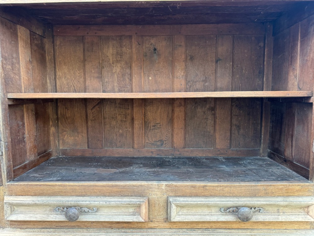 18th C French Normandy Oak Larder Cupboard  View XIII