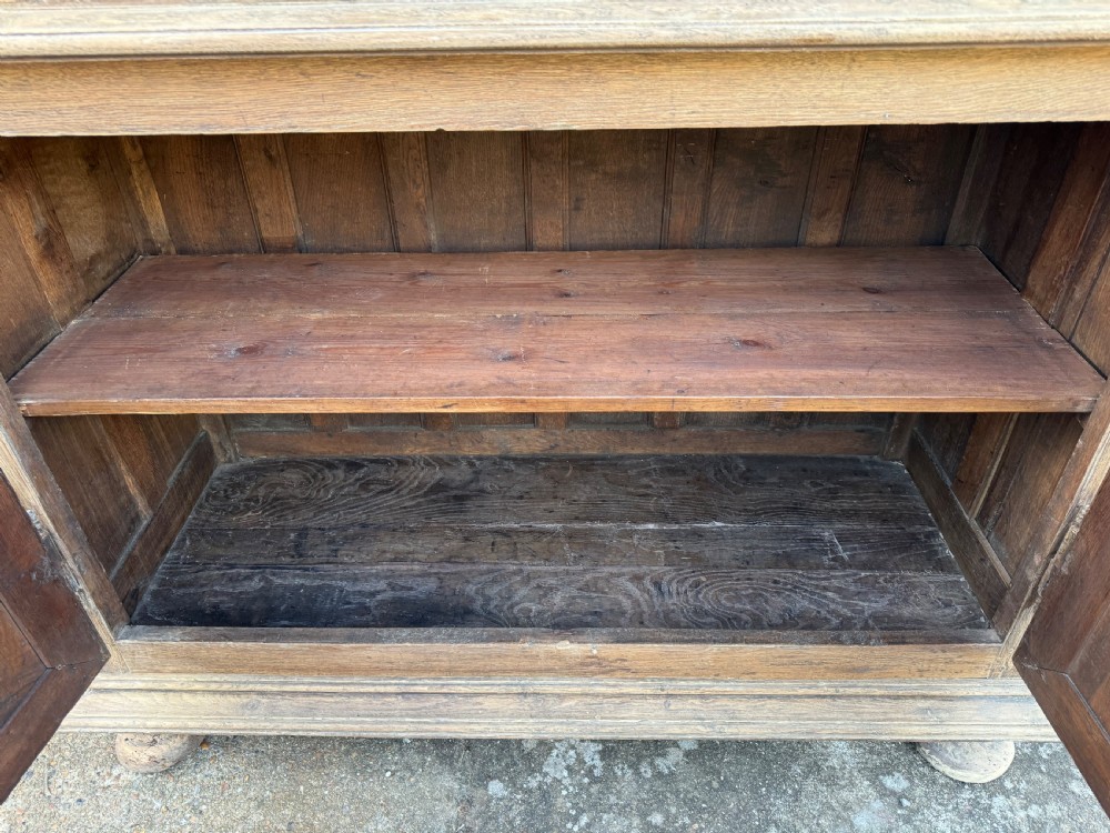 18th C French Normandy Oak Larder Cupboard  View XIV