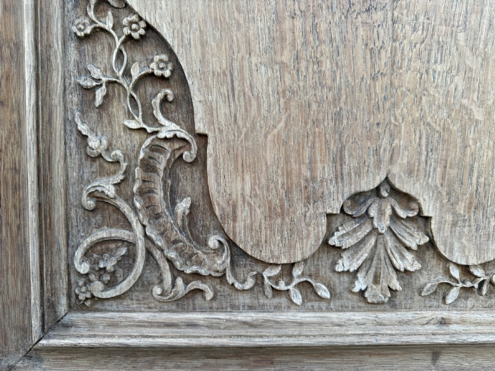 18th C French Normandy Oak Larder Cupboard  View XIX