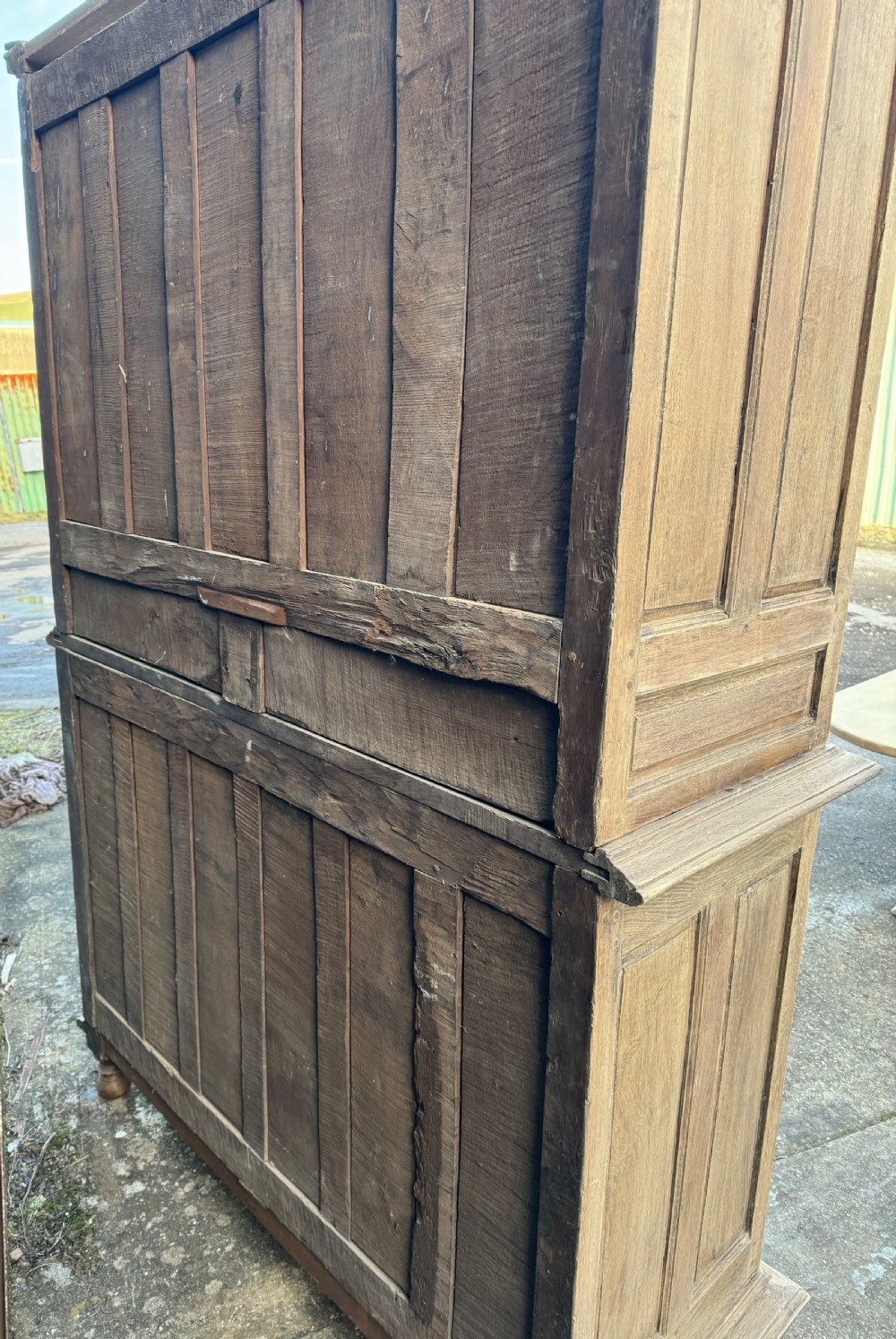 18th C French Normandy Oak Larder Cupboard  View XXII