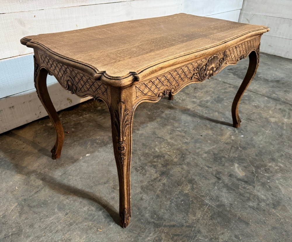 French Bleached Oak Coffee Table